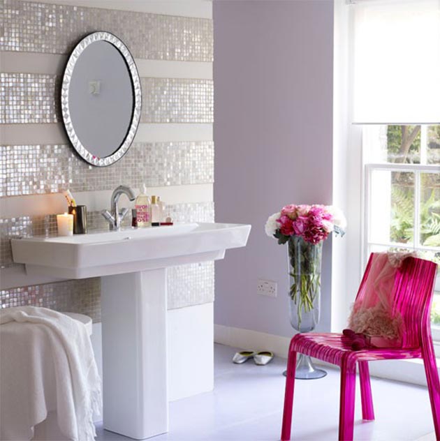 Glam & Girly - Colour code: (source: LivingEtc)