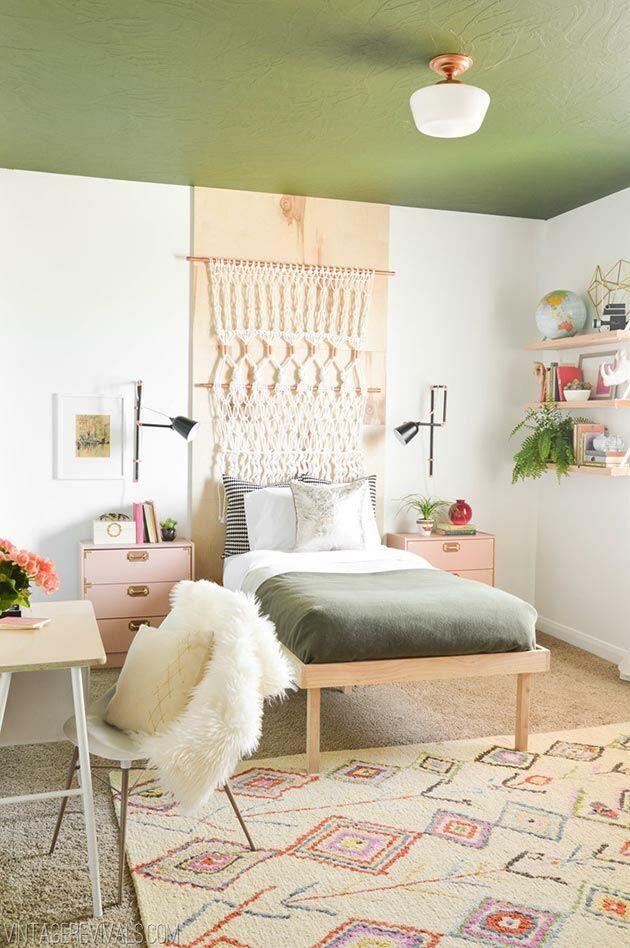 DIYMakeoverIdeasforTeenageGirlsBedroomvintagerevivals.com_