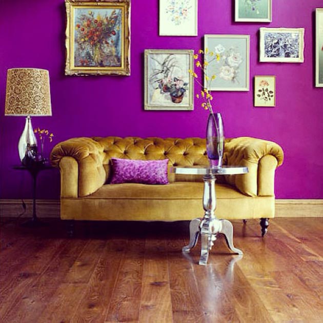 purple-wall-gold-sofa